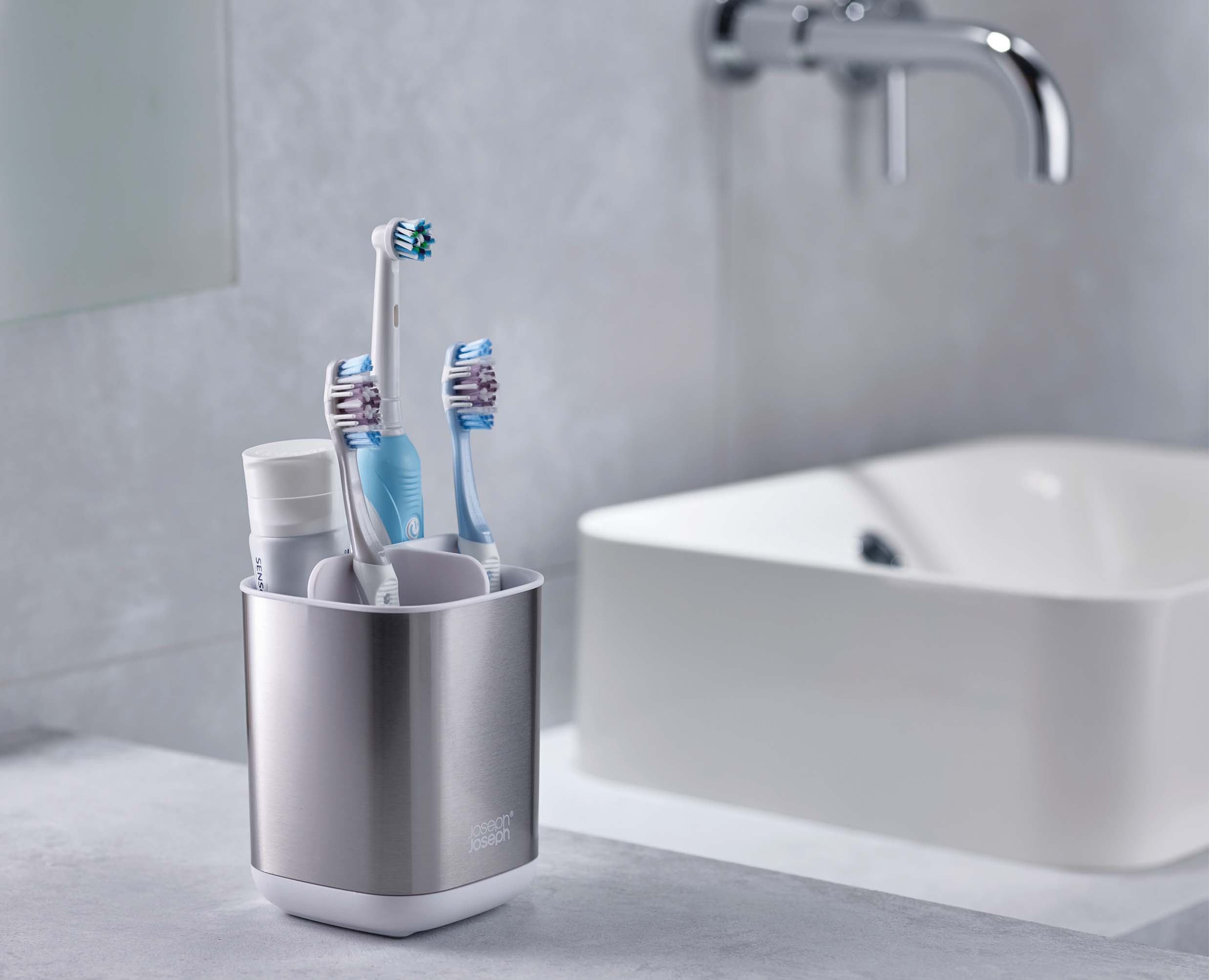EasyStore™ Steel Toothbrush Holder - 70530 - Image 3